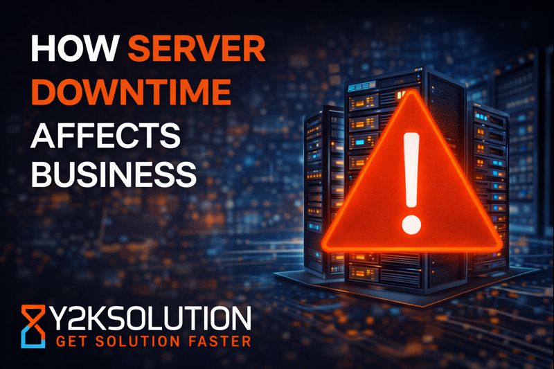 How Server Downtime Affects Business And Why Managed Support Is the Smart Solution