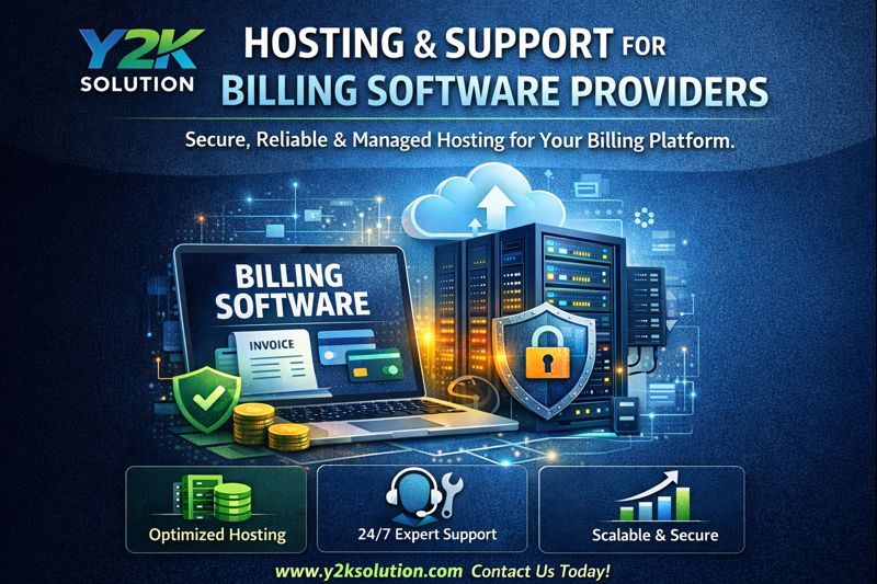 Reliable Hosting & Technical Support for Online Billing Software Providers – Y2KSolution