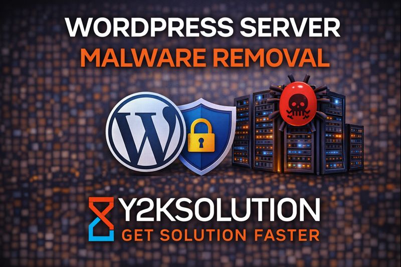 WordPress Server Malware Removal Support by Y2kSolution