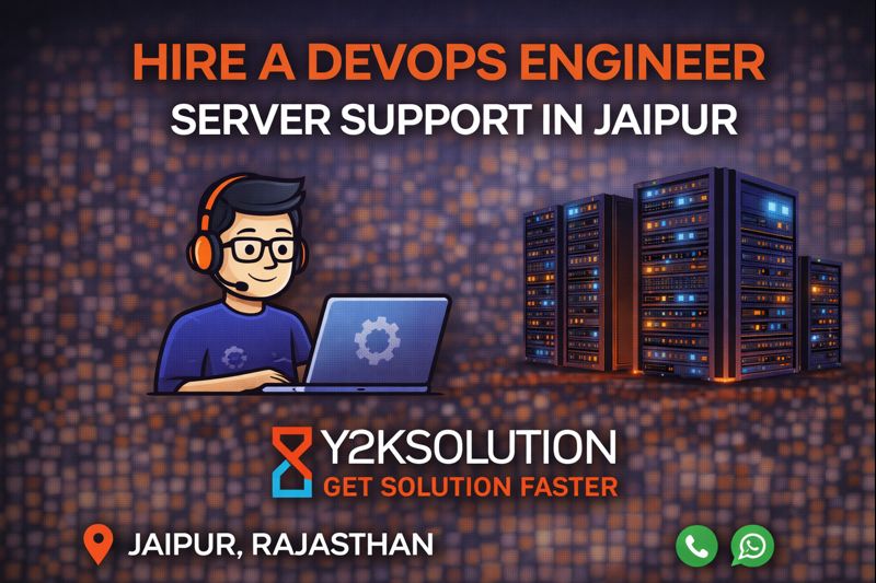 DevOps Engineer in Jaipur for Server Support & Cloud Management