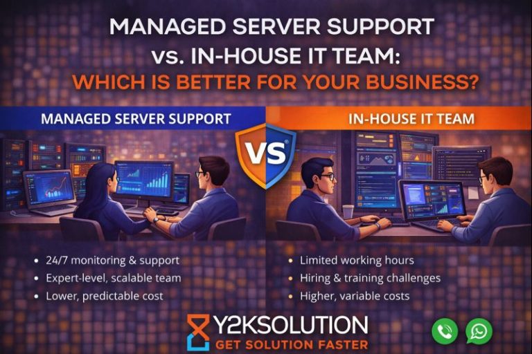 Managed Server Support vs In-House IT Team: Which...