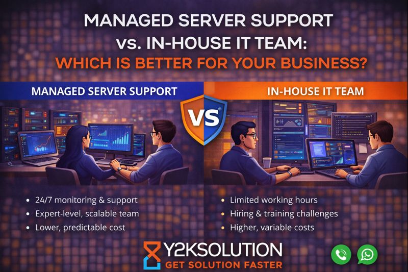 Managed Server Support vs In-House IT Team: Which Is Better for Your Business?