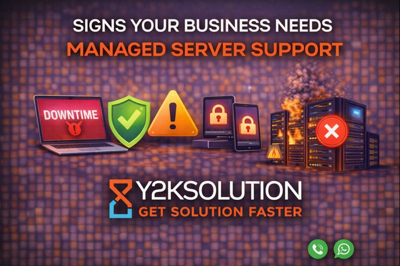 Signs Your Business Needs Managed Server Support