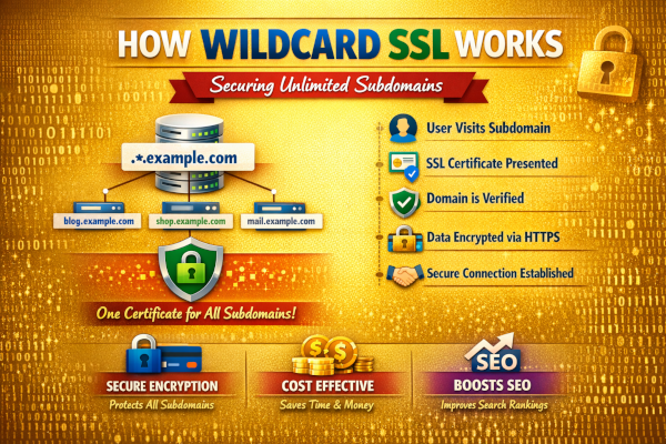 How Wildcard SSL Works – Complete Guide to Securing Unlimited Subdomains