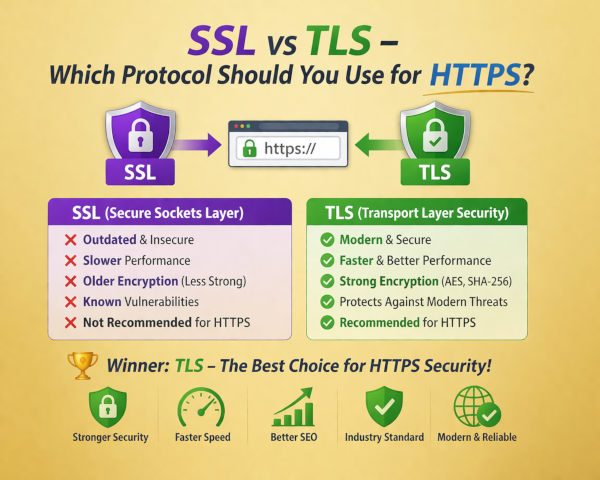 SSL vs TLS – Which Protocol Should You Use for HTTPS?