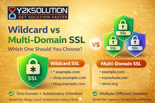Wildcard vs Multi-Domain SSL: Which One Should You Choose?