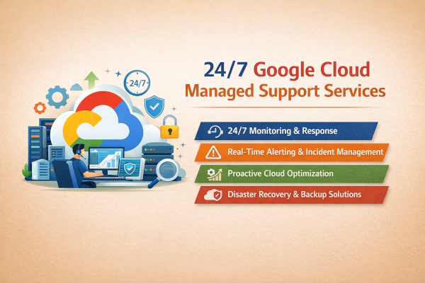 24/7 Google Cloud Managed Support Services