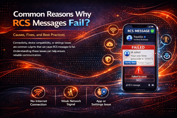 Common Reasons Why RCS Messages Fail: Causes, Fixes, and Best Practices