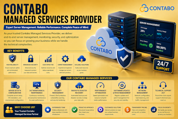 Contabo Managed Services Provider: Reliable, Cost-Effective, and Scalable Server Management for Modern Businesses