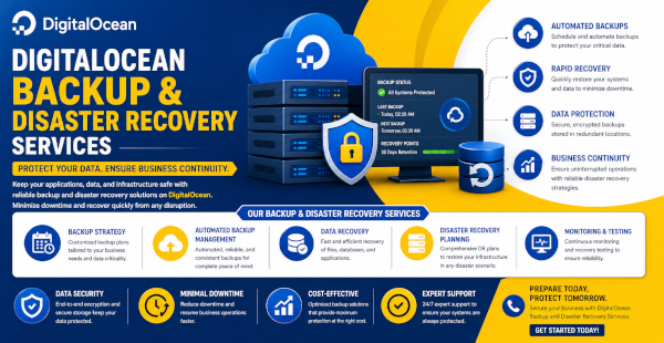 DigitalOcean Backup and Disaster Recovery Services