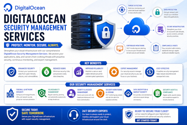 DigitalOcean Security Management Services: Protect Your Cloud Infrastructure