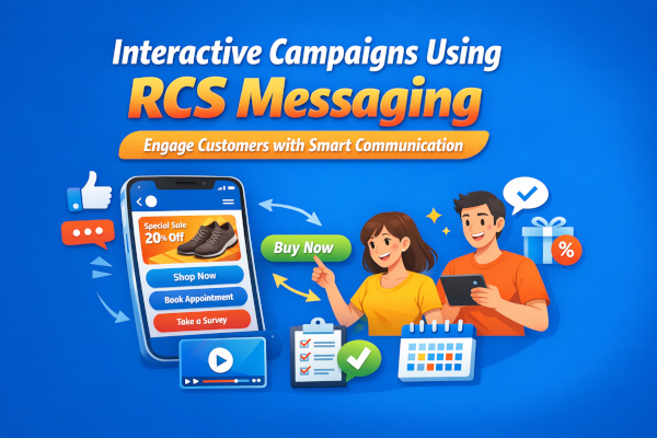 Interactive Campaigns Using RCS Messaging: Engaging Customers with Smart Communication