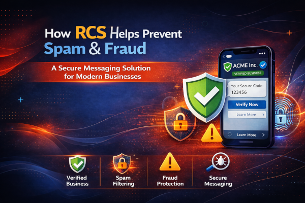 How RCS Helps Prevent Spam & Fraud: A Secure Messaging Solution for Modern Businesses