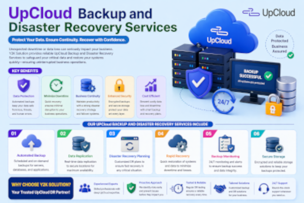 UpCloud Backup and Disaster Recovery Services