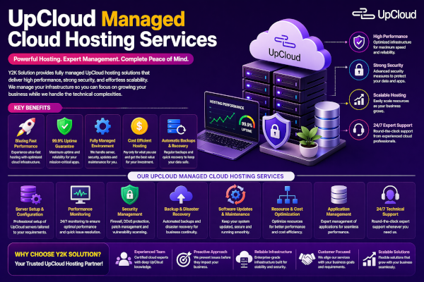 UpCloud Managed Cloud Hosting Services: High-Performance, Secure, and...