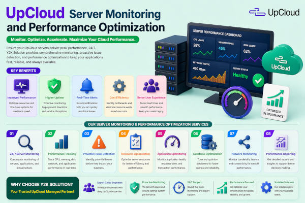 UpCloud Server Monitoring and Performance Optimization