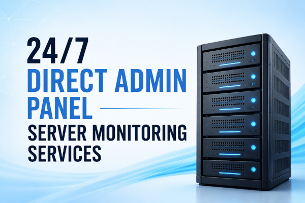 24/7 Direct Admin Panel Server Monitoring Services: Proactive Hosting Monitoring for Maximum Uptime and Performance