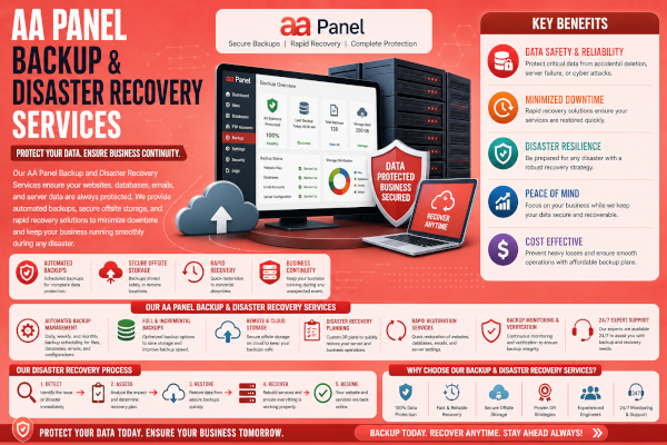 AA Panel Backup and Disaster Recovery Services: Secure...