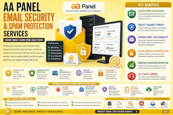 AA Panel Email Security and Spam Protection Services:...