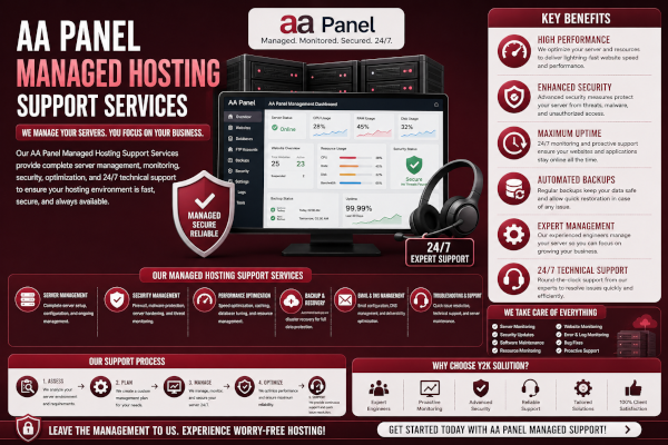 AA Panel Managed Hosting Support Services: Complete VPS...