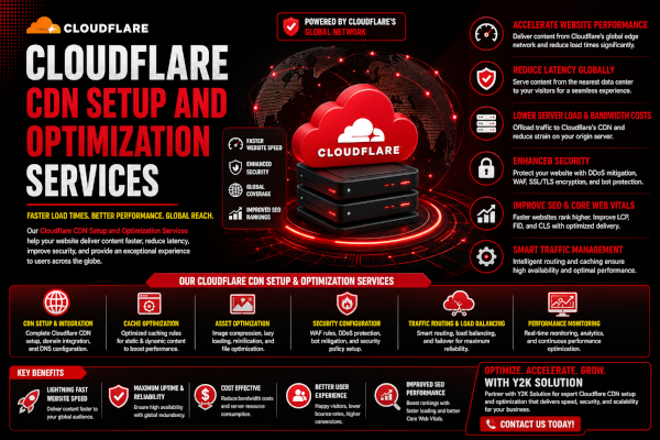 Cloudflare CDN Setup and Optimization Services