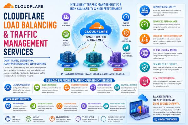 Cloudflare Load Balancing and Traffic Management Services