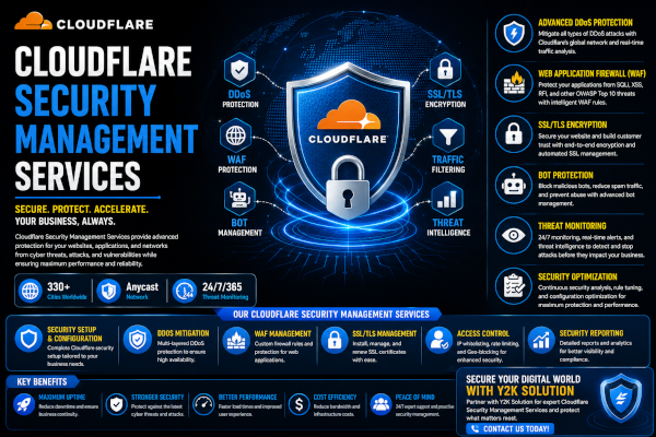 Cloudflare Security Management Services: Advanced Website Protection and...