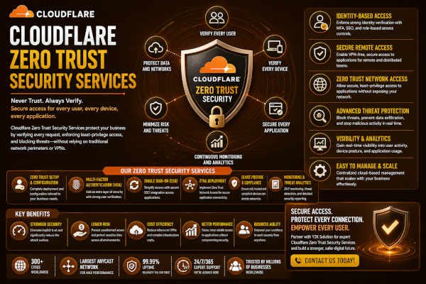 Cloudflare Zero Trust Security Services: Modern Identity-Based Protection...
