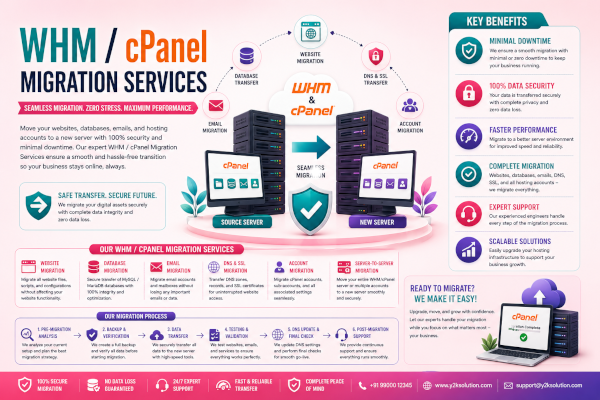 WHM / cPanel Migration Services: Secure and Seamless...